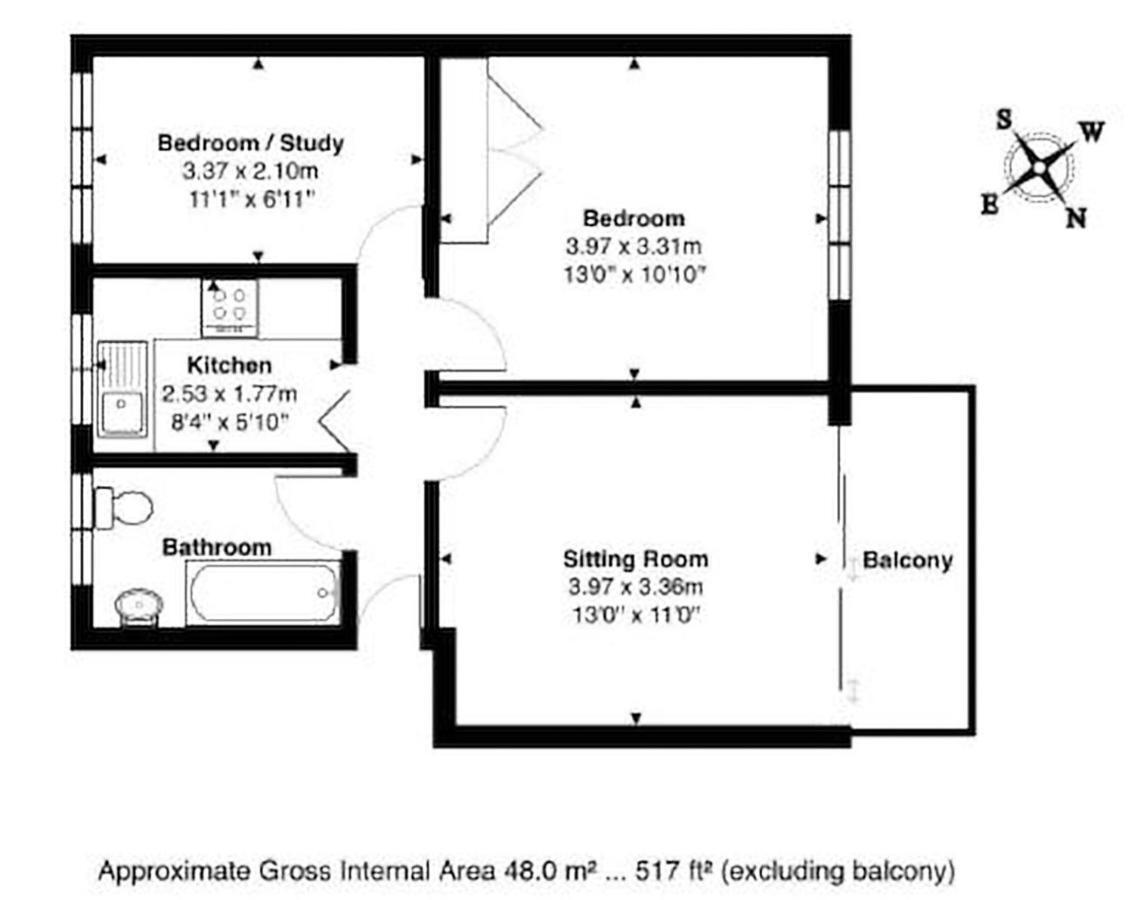 Apple Perch 2Br Flat - Free Parking Apartment Oxford Exterior photo